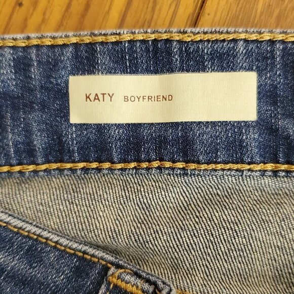 Kut From the Kloth Katy Boyfriend Womens Size 8 Mid-Rise Blue Denim Jeans - Picture 3 of 16